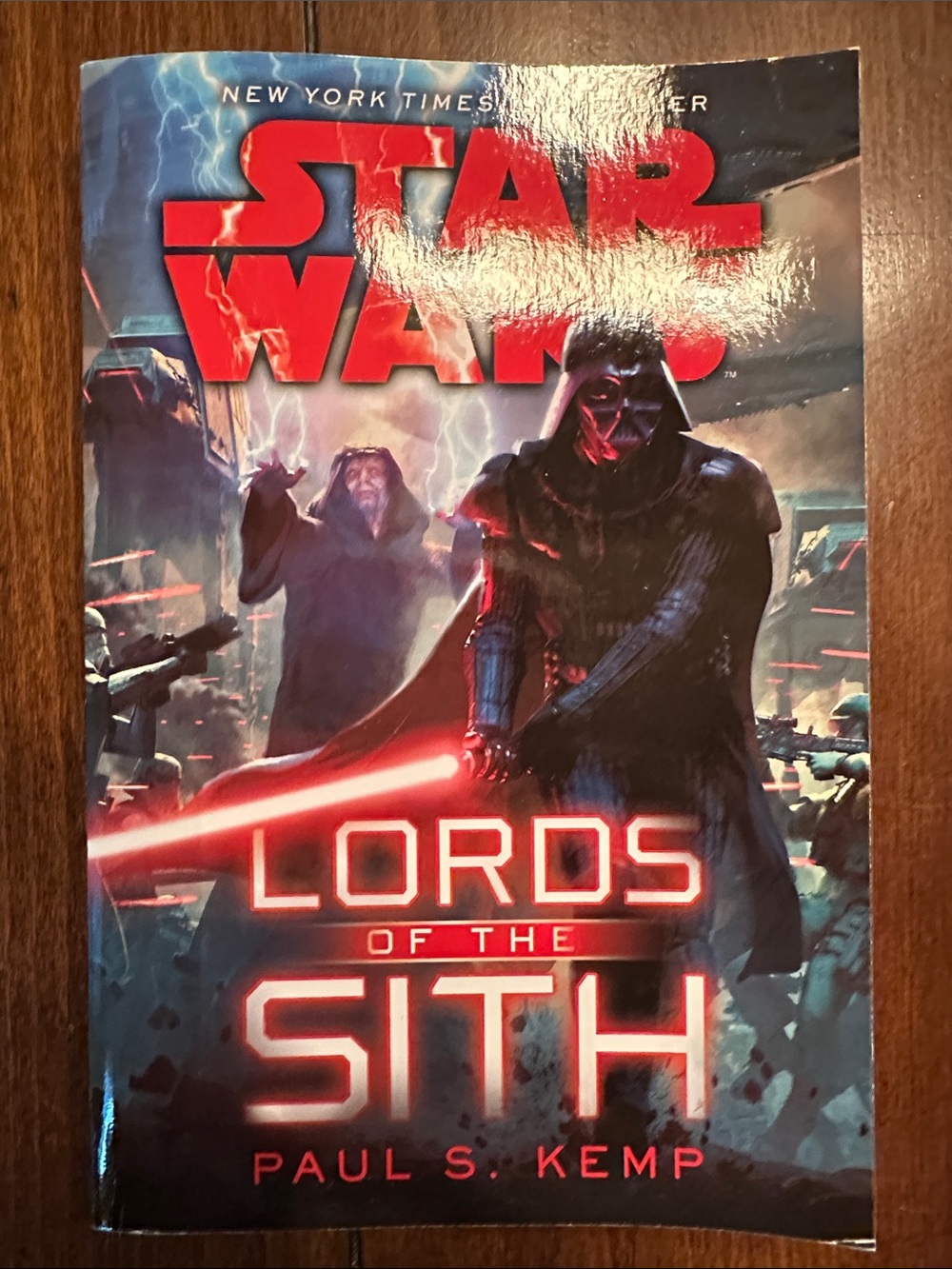 Star Wars Red and Black Lords of the Sith Cover Art